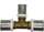 Tee reduktuese press HERZ, 40 x 26 x 32 mm, bronz
