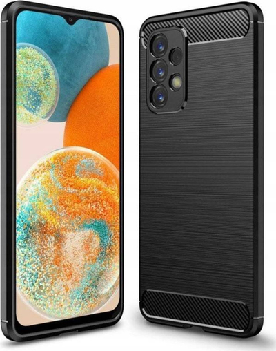 Mbulesë telefoni Nexeri Samsung Galaxy A23 5G Carbon Armored, TPU, e zezë