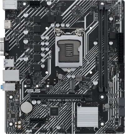 Plakë amë Asus Prime H510M K, LGA1200, mATX, e zezë