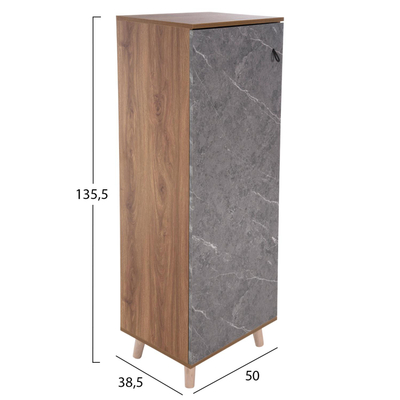 Dollap  këpucësh Alvaro 50x38x135Hcm (HM8954.12)
