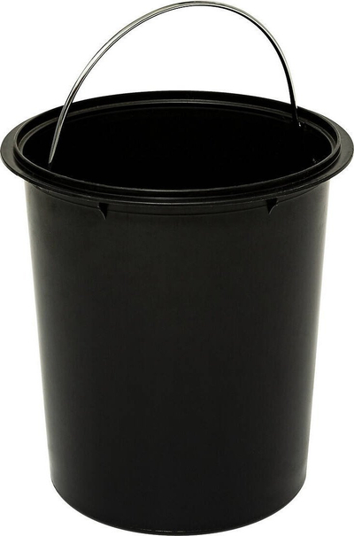 Koshi mbeturinash Five Simply Smart 5five Onyx, 5L, soft close, e zezë