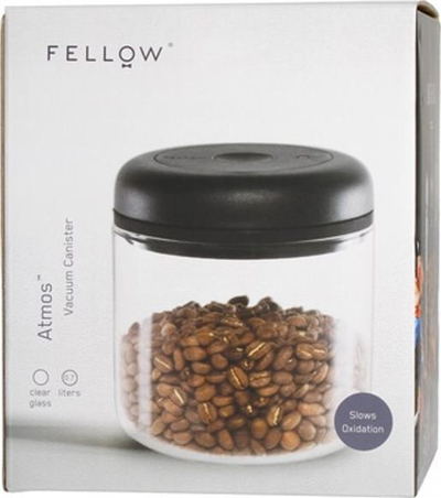 Kavanoz hermetik për ruajtje të kafesë Fellow Atmos, 700ml, rozë