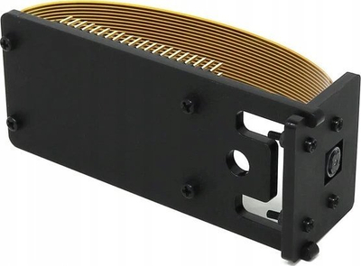 Mbajtëse kamere PiHut Pro Mini, për Raspberry Pi Zero, për kamerë zyrtare, e zezë