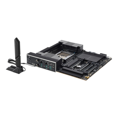 Pllakë amë Asus PRO WS TRX50-SAGE WIFI, DDR5, WiFi 7, e zezë