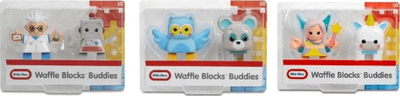 Set figurash Little Tikes Waffle Blocks, 2 figura, kukuvajkë edhe ari