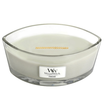 WoodWick Ellipse Мирисна Свеќа, Fireside, 453 г