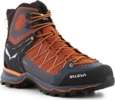 Çizme malore Salewa MTN Trainer Lite Mid GTX, membranë GORE‑TEX, nr 41, portokalli