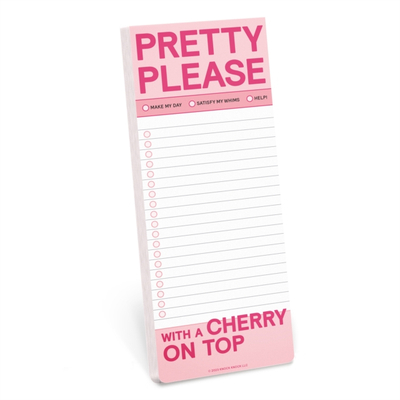 Knock Knock/please Make A List Pads - Knock Knock