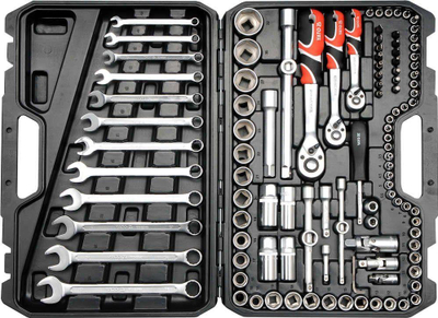 Set çelësash Yato YT-38831, 111 copë