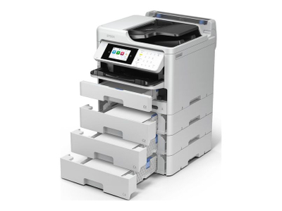 Printer Multifunksional Epson WorkForce Pro WF-M5899DWF, Monokrom, Wi-Fi, Dupleks