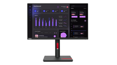 Monitor Lenovo ThinkVision T24i-30, 24", Full HD, i zi