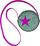 Set Stnux Felt Crafts - Round Bag Stars, vjollcë/e gjelbër