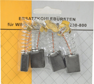 Set furça karboni GEKO G00483, për mulli 230 mm, 8x14x17 mm