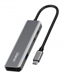 Kartë kapje Ulanzi C060, USB C, HDMI, gri metalik