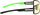 Syze gaming Gunnar Optiks Razer RPG, xhama amber, kornizë e zezë