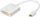 Përshtatës AV LogiLink DisplayPort Mini - DVI-I, i bardhë