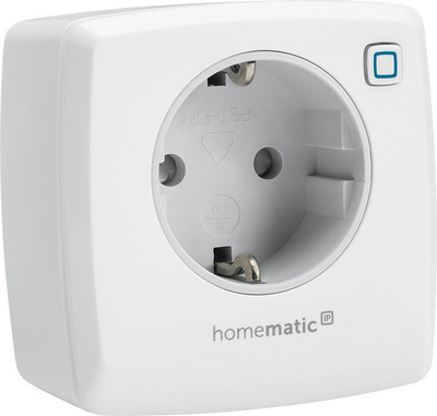 Prizë smart HomeMatic IP HmIP-PS-2, kontroll me aplikacion, e bardhë