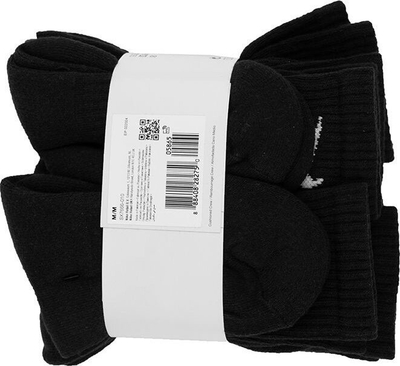 Çorape Nike Everyday Cushion Crew SX7666 010, set 6 palë, Dri FIT, t’zeza