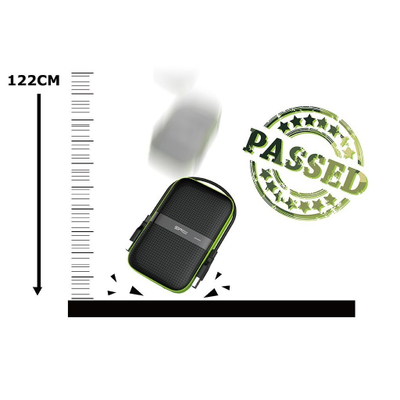 Hard disk i jashtëm Silicon Power Armor A60, 1TB, USB 3.1, i zi