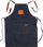 Përparëse berberi Activeshop BB-16, xhins, madhësi universale, blu
