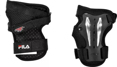 Set mbrojtës për patina Fila FS Pads Multitech Gear, 3 pjesë, masa M, i zi