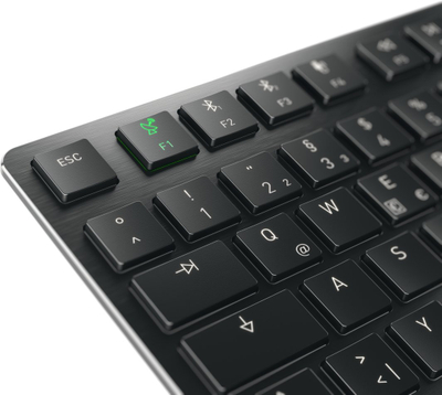 Tastierë CHERRY KW X ULP 2.0 Mini, kompakte, me kabllo, e zezë