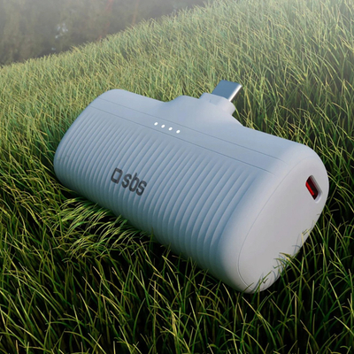 Powerbank SBS EcoPower 5000mAh, 10W, зелена