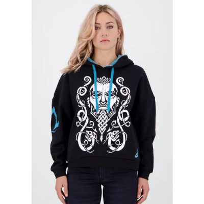 Duks për femra Assasin Creed Valhalla, XL, i zi