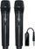 Set mikrofonësh wireless Muse MC-50 WI, 2 copë, i zi