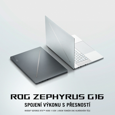 Laptop ASUS ROG Zephyrus G16 GU605MZ, 16\", WQXGA, Intel U9-185H, NVIDIA GeForce RTX 4070, 32GB RAM, 1TB SSD, i bardhë