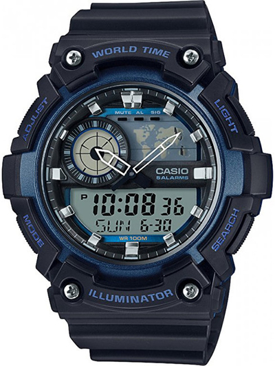 Orë dore Casio Collection AEQ 200W-2A