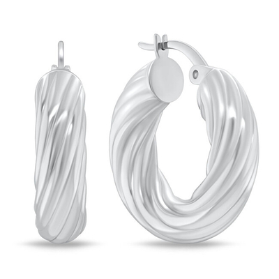 Vathë për femra Brilio Silver EA1150W, të argjendtë
