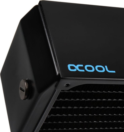 Радијатор ладилник Alphacool NexXxoS Monsta 480 mm, за PC, за ладење со вода, црн
