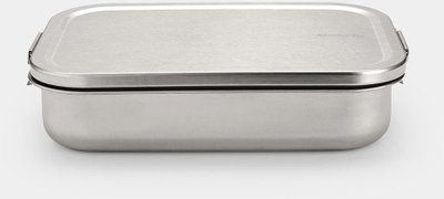 Kuti dreke Brabantia Make and Take Lunch Box Large, çelik inox, argjendtë