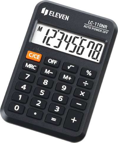 Kalkulator xhepi Eleven Eleven LC110NR, 8 shifra, i zi