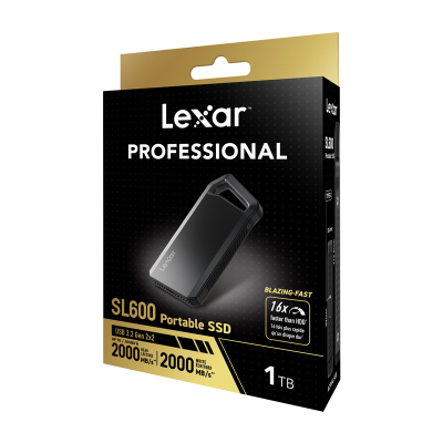 SSD i jashtëm Lexar SL600, 1TB, USB-C 3.2 Gen 2, gri