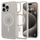 Mbështjellës për iPhone 15 Pro Max Spigen Ultra Hybrid MagSafe, i hirtë
