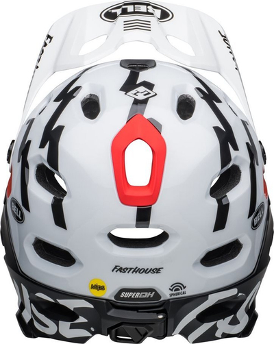 Helmetë çiklizmi Bell Super DH Mips, MIPS, pjesë mjekre e heqshme, e zezë