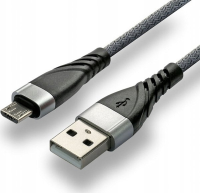 Kabllo USB Everactive, USB A në Micro USB B, 2m, 100W