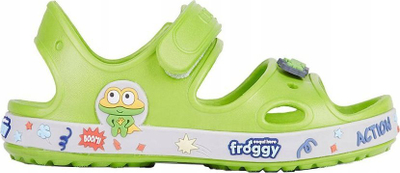 Sandale për kalamaj Coqui Yogi Jr, CoquiAir, me rrip që rregullohet, jeshile