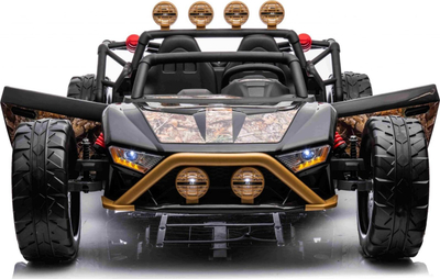 Makina elektrike për kalamaj Ramiz Buggy Racing 5, 24V, 2 motorë, e zezë