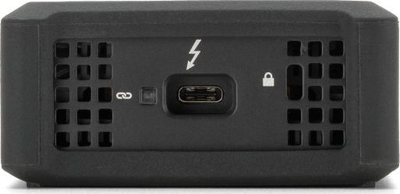 Përshtatës rrjeti OWC Thunderbolt 10G Ethernet, 10GBASE‑T, për Mac, i zi