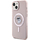 Mbulesë telefoni Karl Lagerfeld KLHMP15MHFCCNOP, për iPhone 15 Plus 14 Plus 6.7", MagSafe, rozë