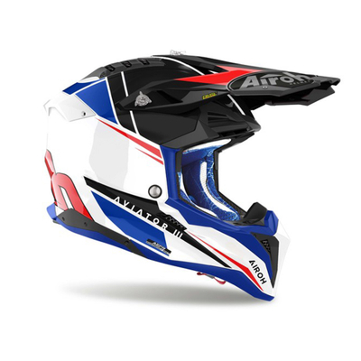 Kaskë motocross Airoh Aviator 3 Push, XXL, shumëngjyrëshe