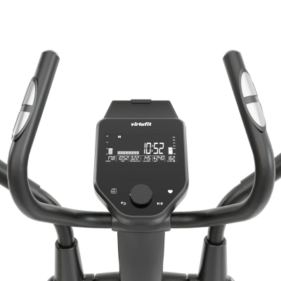 Kros trener eliptik VirtuFit IConsole CTR 2.1, ergometër, me ekran kompjutri, ngjyrë e zezë