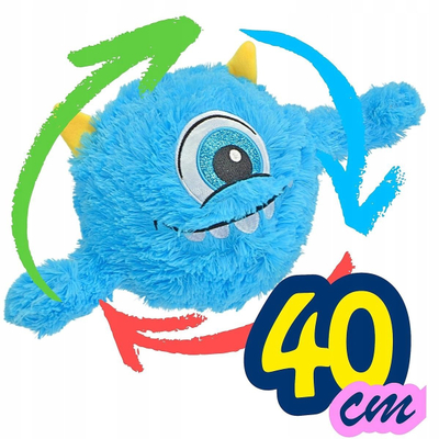 Top kërcyes XQMAX Emoji, 40cm, me doreza, blu