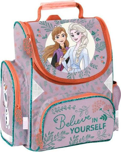 Çantë shkolle Paso Frozen DF22GG-525, trup i fortë, ergonomike, vjollcë