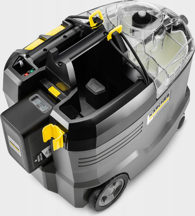 Pastrues tapicerie Kärcher Professional Puzzi 9/1 Bp 1.101-700.0, 7L, pa bateri, i verdhë