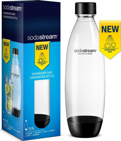 Шише Sodastream Fuse, 1L, пластика без BPA, транспарентно