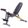 Stol ushtrimesh HMS LS3061 Premium, 4‑në‑1, i rregullueshëm, i zi